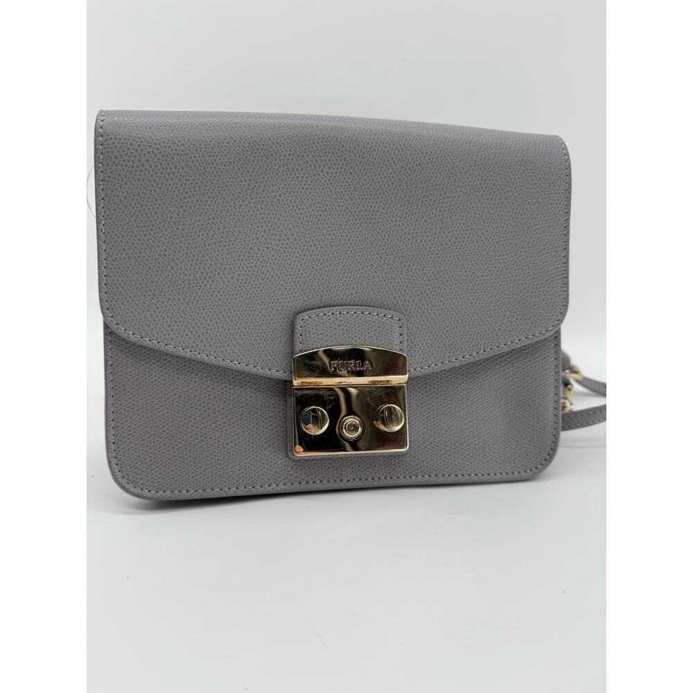 Furla  Leather Shoulder Bag Metropolis Color Argilla